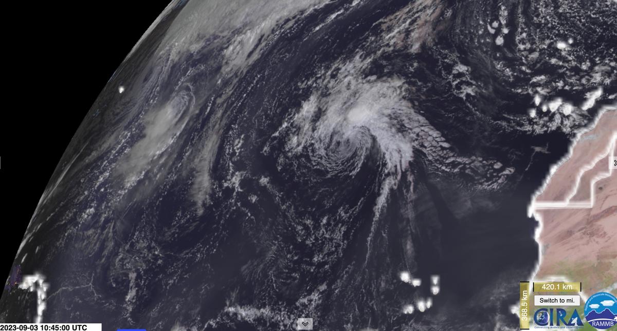 Katia Weakens to a Tropical Depression, US NHC Says