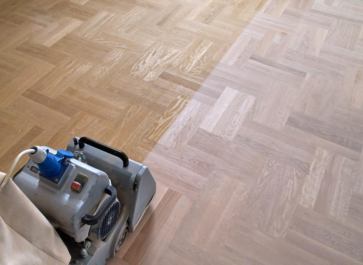 Refinish a Hardwood Floor