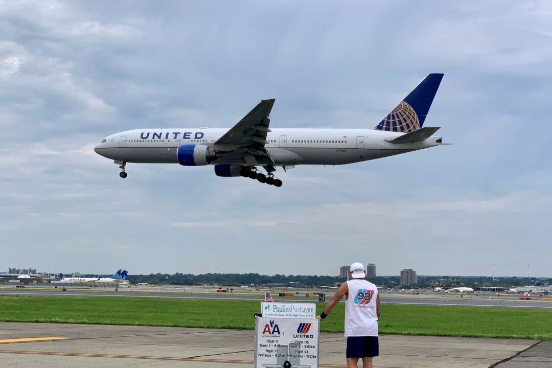 Retired Flight Attendant Pushes Cart 300 Miles in Memory of 9/11 Crews