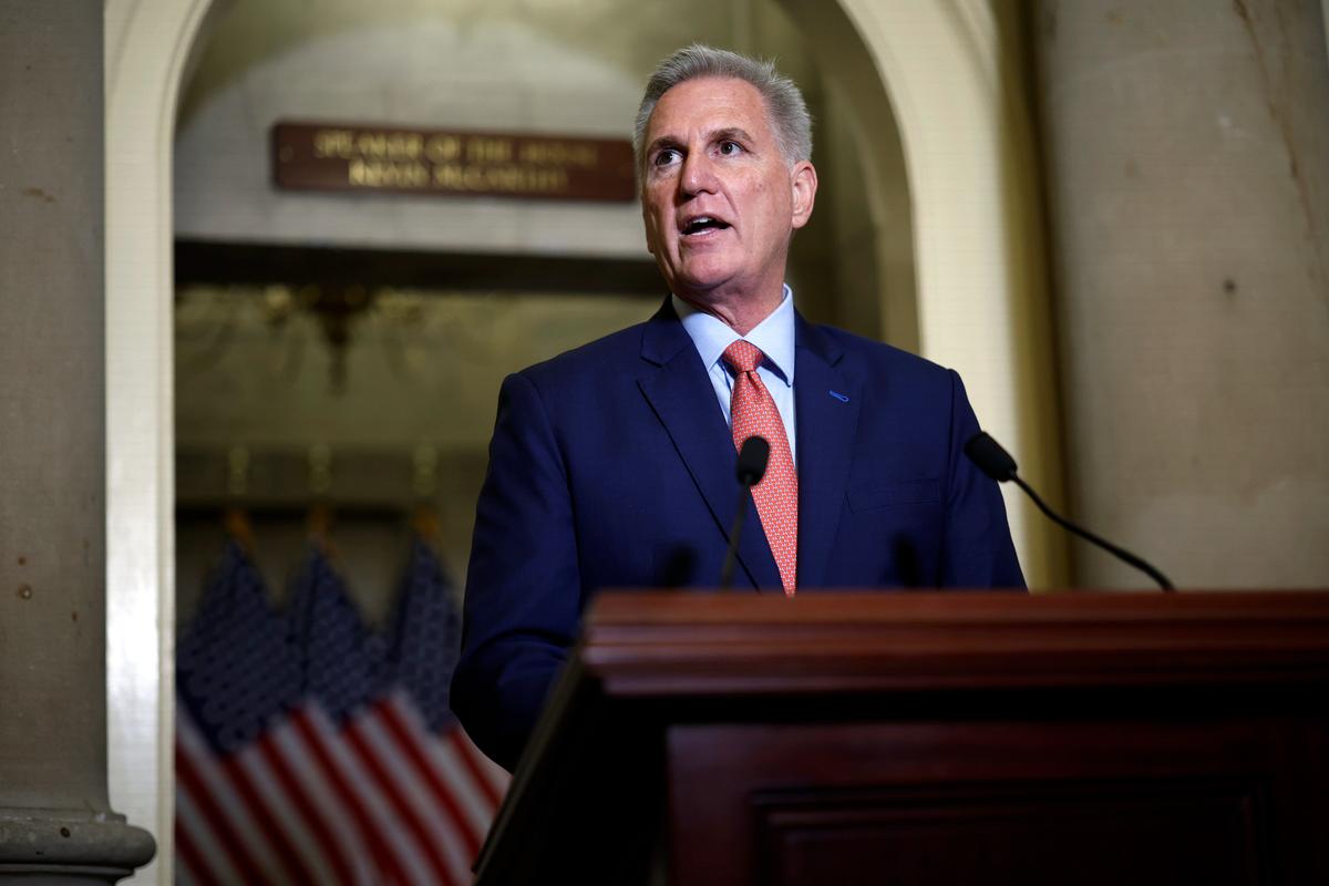 McCarthy Won’t Weigh In on Tuberville Holding Up 300 Military Promotions