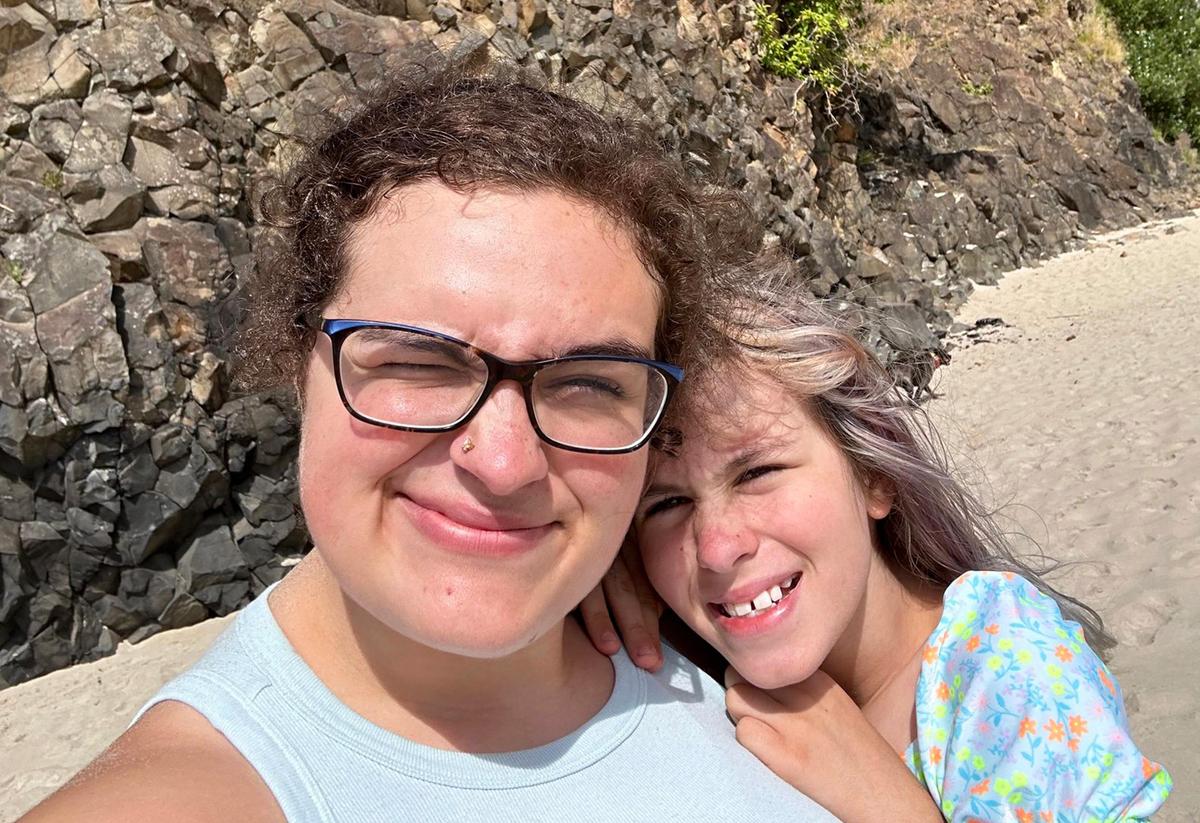 Woman Adopts Her 11-Year-Old Half-Sister After Their Mom Died and Her Terminally Ill Dad Was Given Days to Live