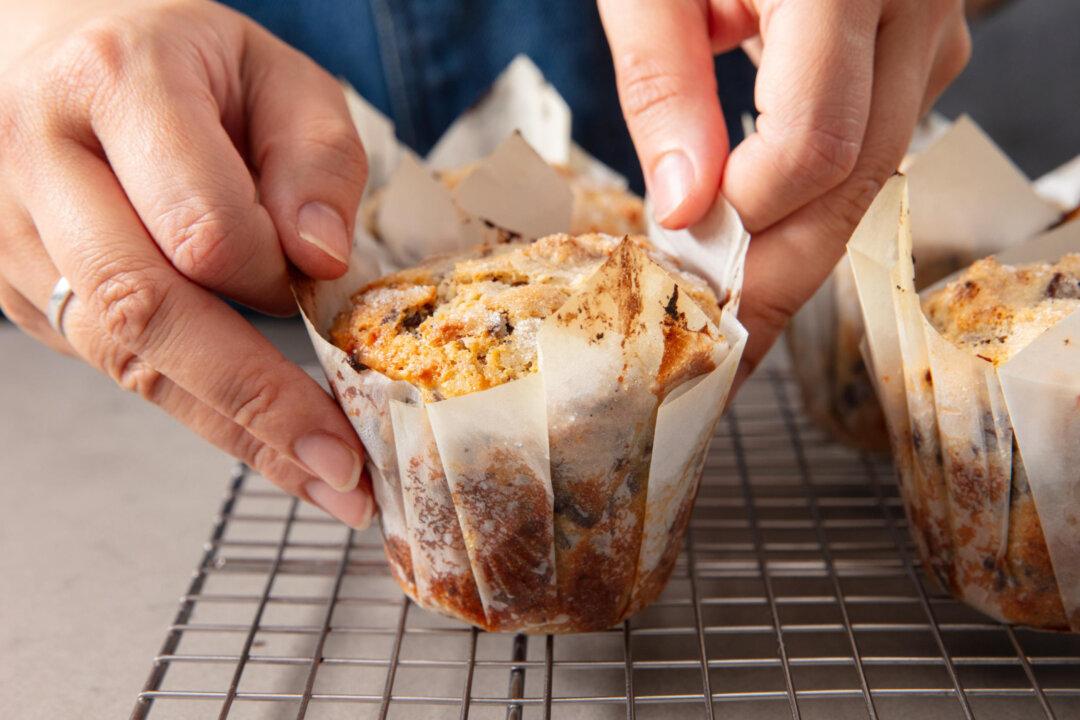 No One Will Believe You Made These Rich, Buttery, Chocolate-Studded Muffins at Home