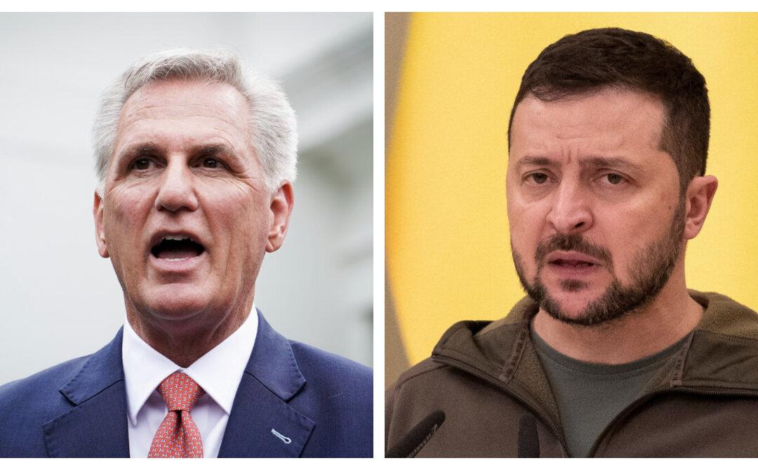Zelenskyy Says McCarthy Suggested Support for Additional Ukraine Aid During White House Visit