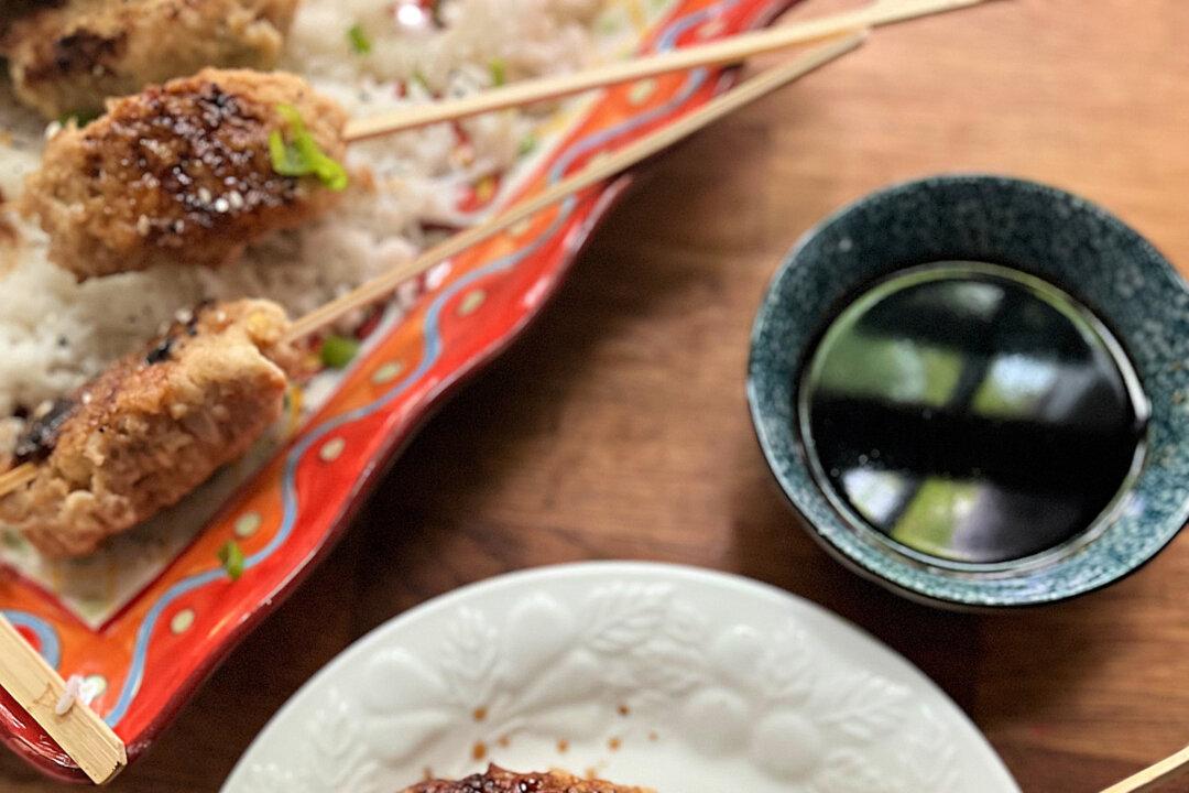 Hey Kids, Wanna Help Make Japanese Chicken Meatball Skewers?