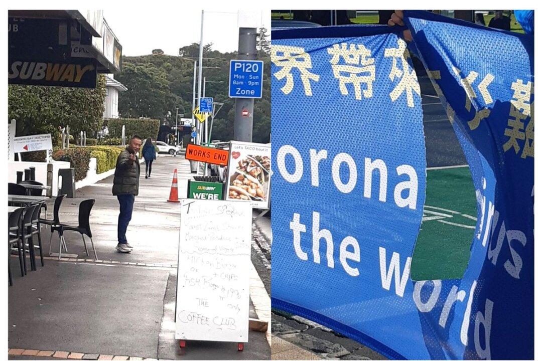 Chinese Businessman Charged After Attacking ‘End CCP’ Protest With Knife