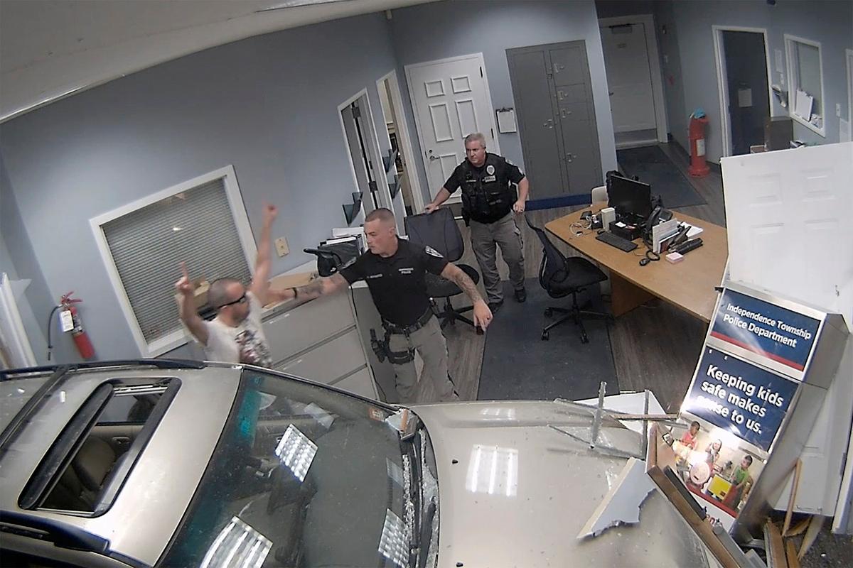 Man Deliberately Drives Into Home and Crashes Into Police Station in New Jersey, Police Say