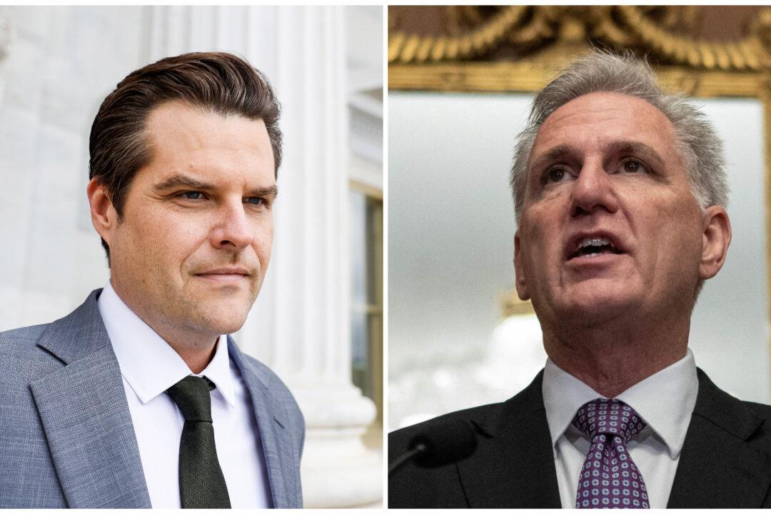 Gaetz Files Motion to Oust House Speaker Kevin McCarthy