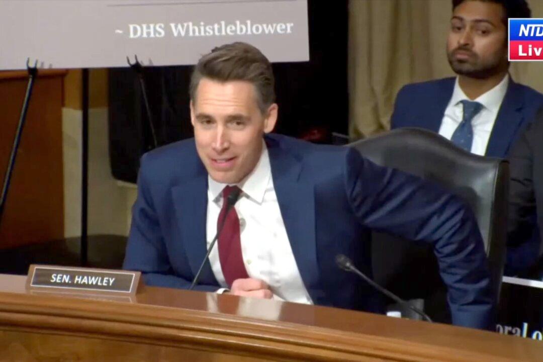 DHS Redeploying Officers to Border for ‘Menial’ Tasks, Says Sen. Hawley Citing Whistleblowers