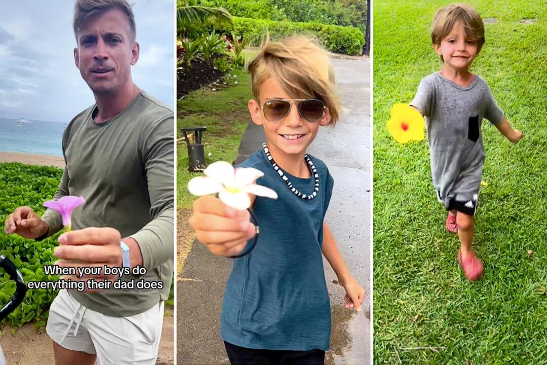 Boys Learn From Chivalrous Dad, Make Mom and Little Sister Proud: ‘Lead by Example’