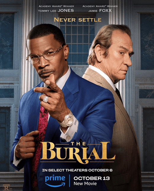 Movie poster for "The Burial." (Amazon Prime Video)