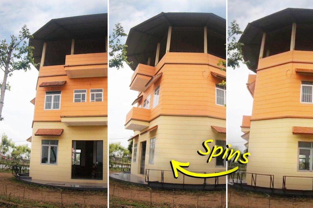 VIDEO: Mechanic Achieves Dream of Building House That Can Rotate 360 Degrees—Here’s How