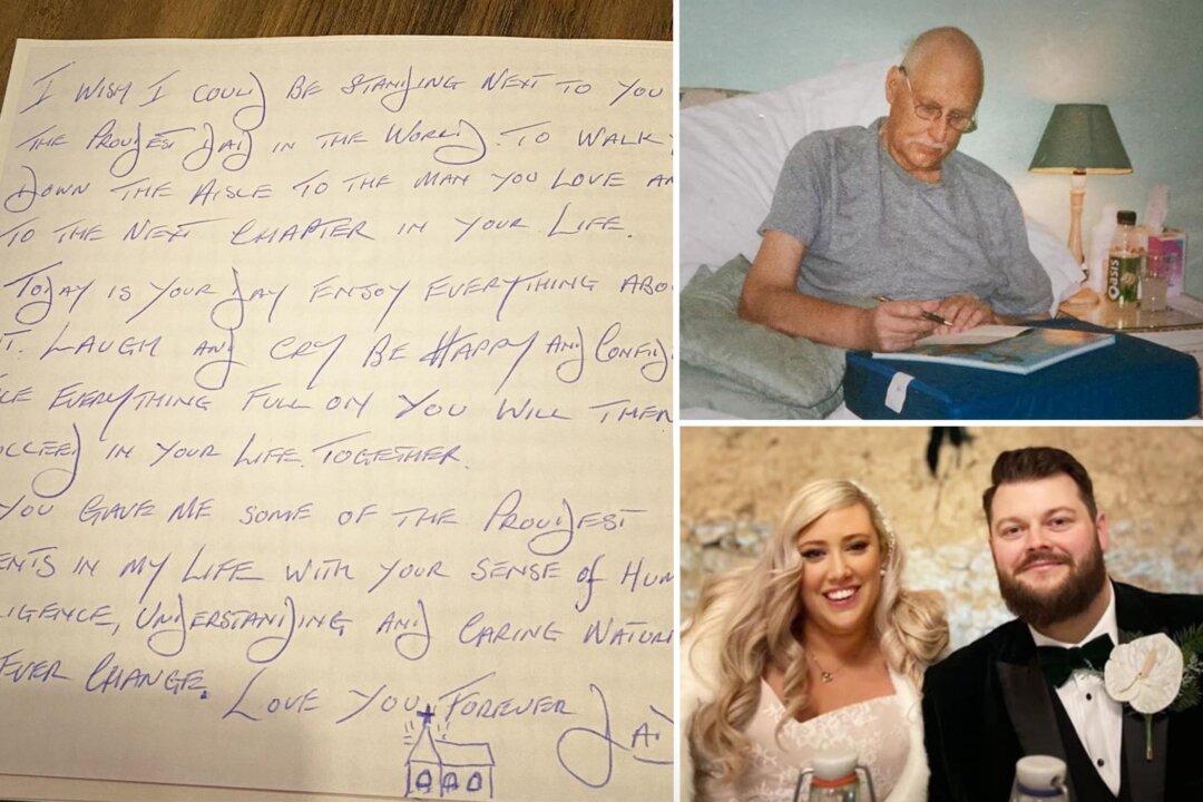 Bride in Tears When Mom Reads out a Special Letter From Late Dad—20 Years After His Death