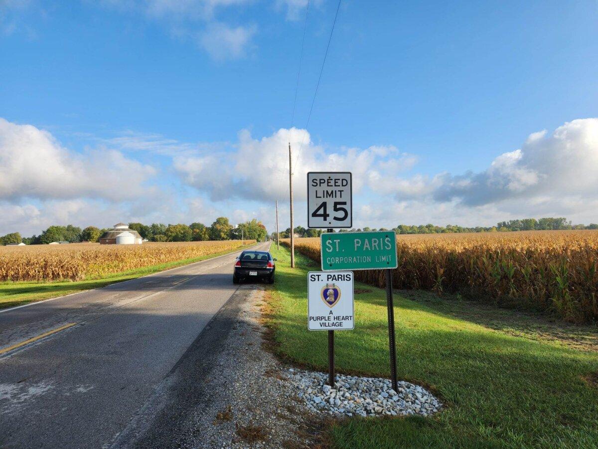 St. Paris is a western Ohio village between Dayton and Columbus where Rep. Jim Jordan is from. (Jeff Louderback/The Epoch Times)