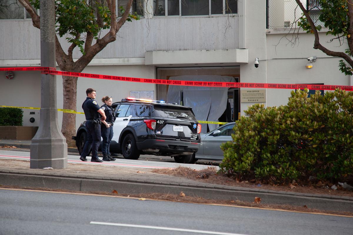 Man Killed by Police After Vehicle Crashes Into Chinese Consulate in San Francisco