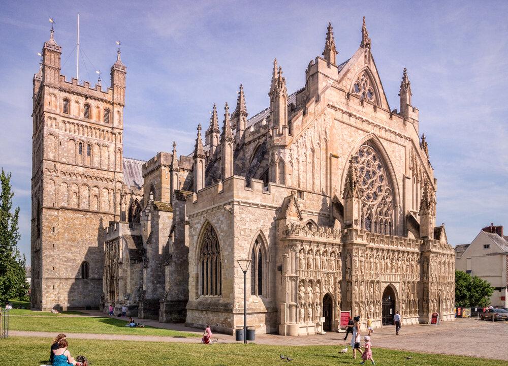 The Gothic Beauty of England’s Exeter Cathedral