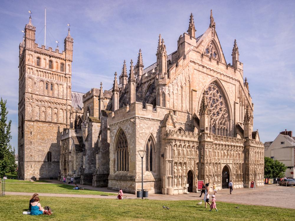 The Gothic Beauty of England’s Exeter Cathedral