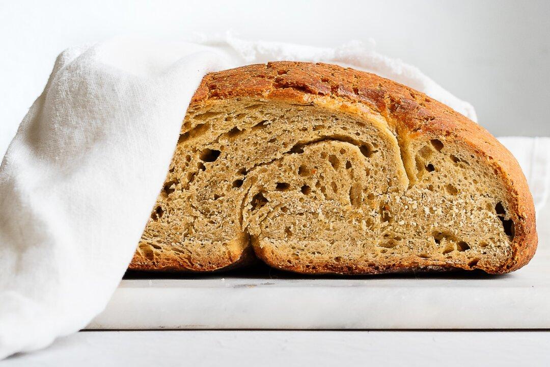 No-Knead Einkorn Bread