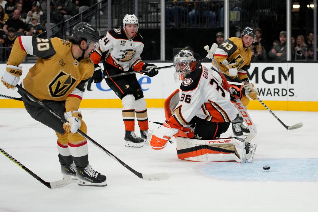 Undefeated Golden Knights Led by Eichel, Hill to Win 4–1 Over Ducks