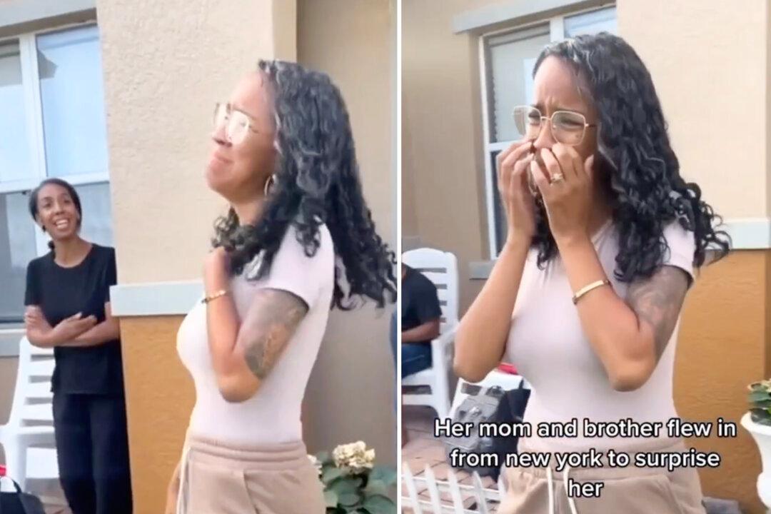 VIDEO: Husband Surprises Wife With Visit From Mom and Brother She Hadn’t Seen for Too Long: ‘It Was So Special’