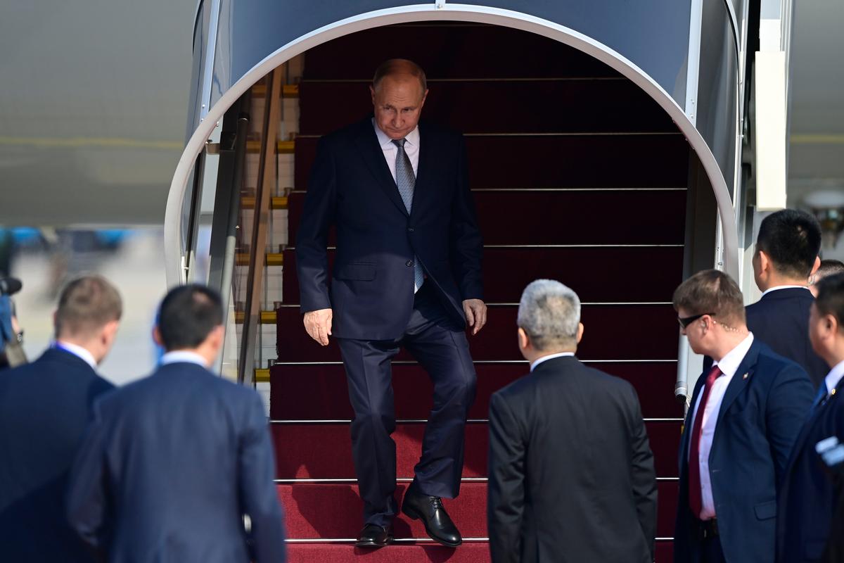 Putin Arrives in Beijing to Deepen Ties With ‘My Friend’ Xi Amid Wars in Ukraine and Israel
