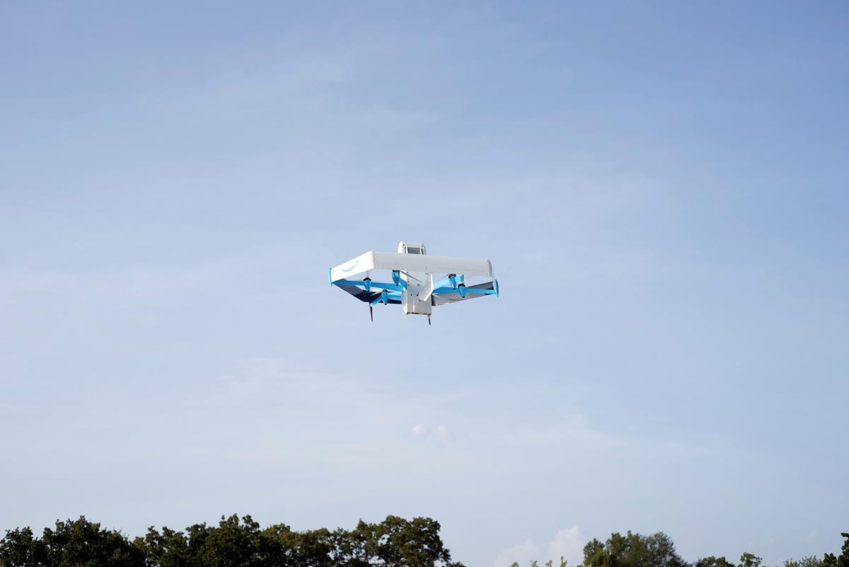 Amazon Launches First Prescription Drone Delivery Service in Texas City