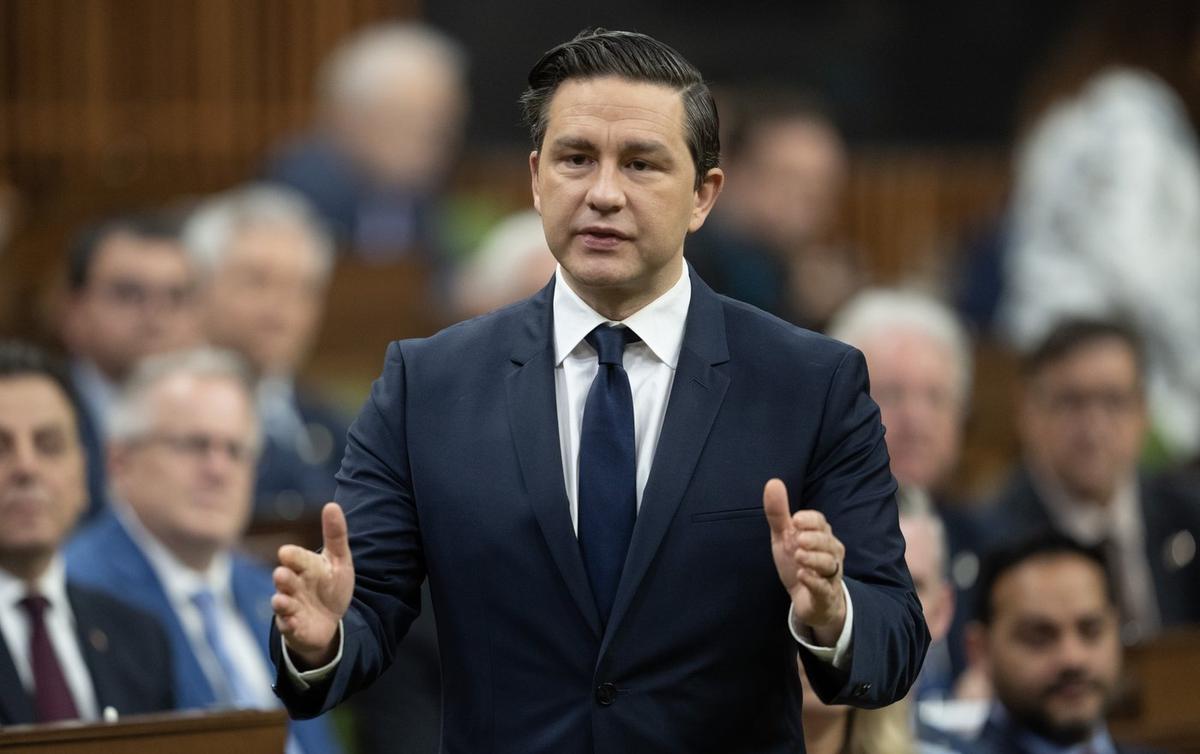 Poilievre Says His Government Would Overturn ‘Draconian’ Electric Vehicle Mandate