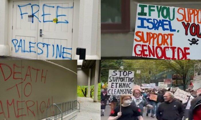Weapons Are Drawn at ‘Free Palestine’ Rally in Oregon