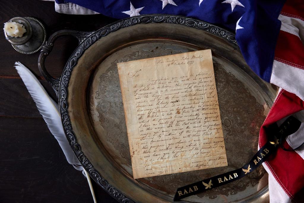 Rare George Washington Letter Found, Placed for Sale