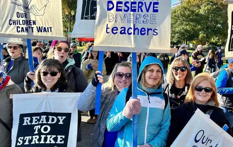 Portland Public School Teachers Out on Strike Over Pay and Class Sizes