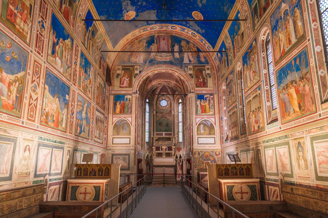 Giotto’s Paintings of the 7 Virtues and 7 Vices