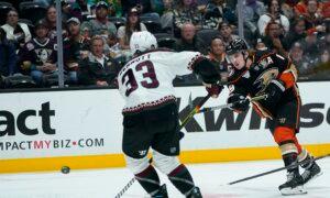 Troy Terry Completes 2nd Hat Trick With OT Goal and Give Ducks 4–3 Victory Over Coyotes