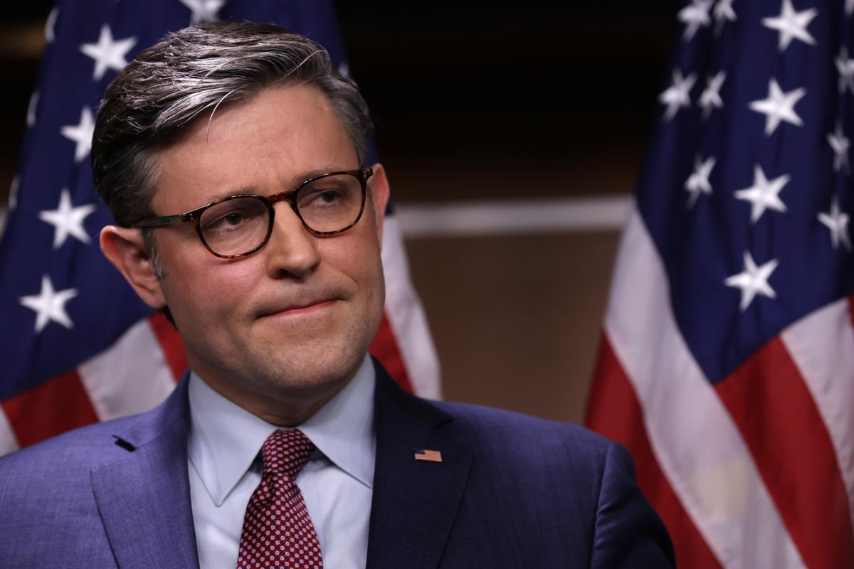 Speaker Johnson Tells Senators Ukraine Aid Is Contingent on Beefing Up Border Policies