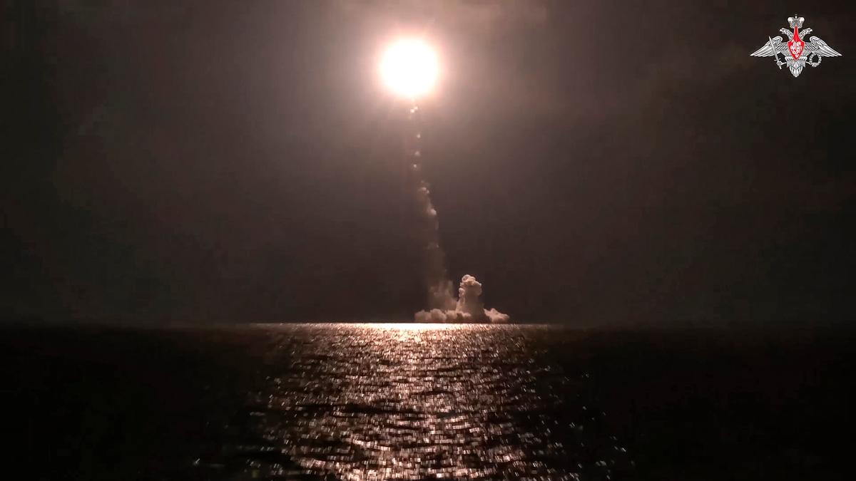 Russia Test-Fires Nuclear-Capable Missile From New Submarine