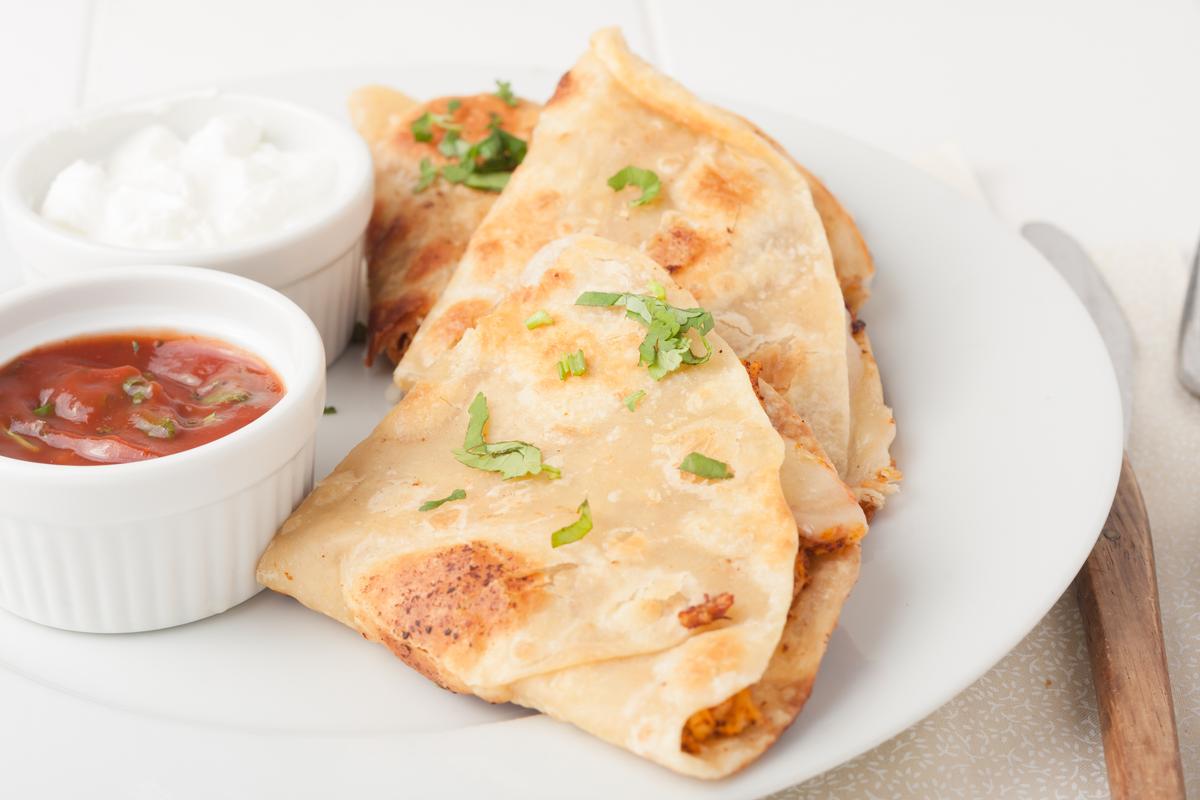 Spice up Leftover Turkey With Pepper Jack Quesadillas