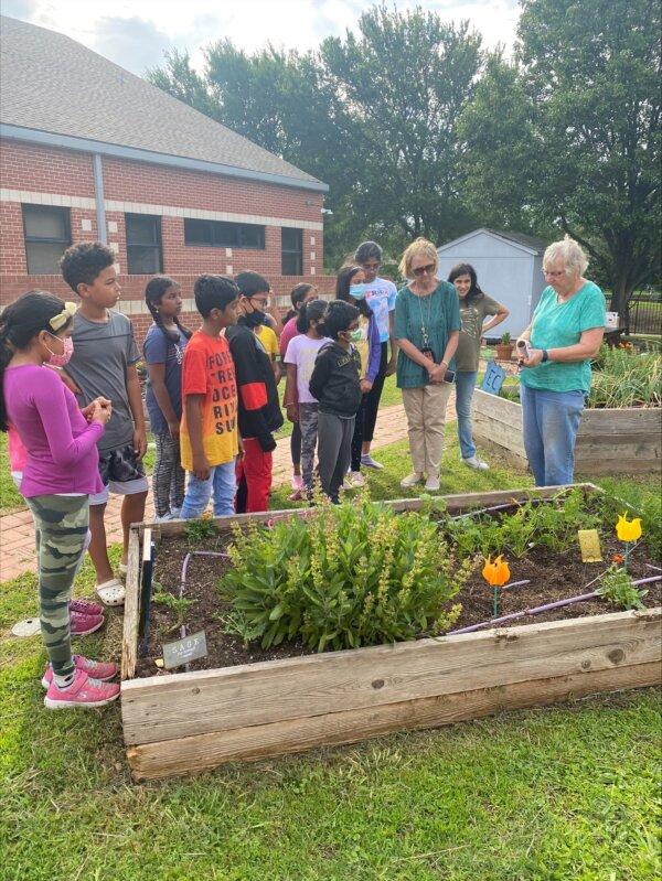 Coppell ISD in Coppell, Texas, built gardens on school campuses to teach children about farming. (Courtesy Coppell ISD)