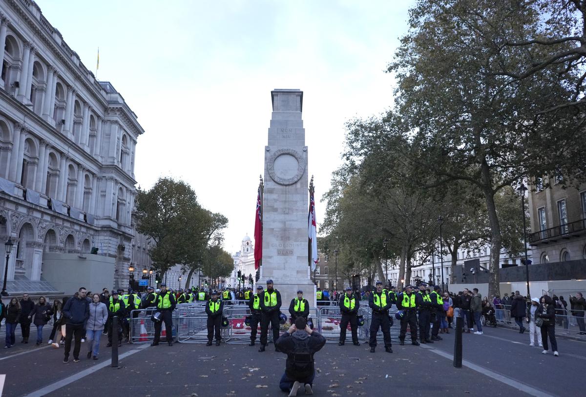 Met Police Arrest 145 in Armistice Day Protests