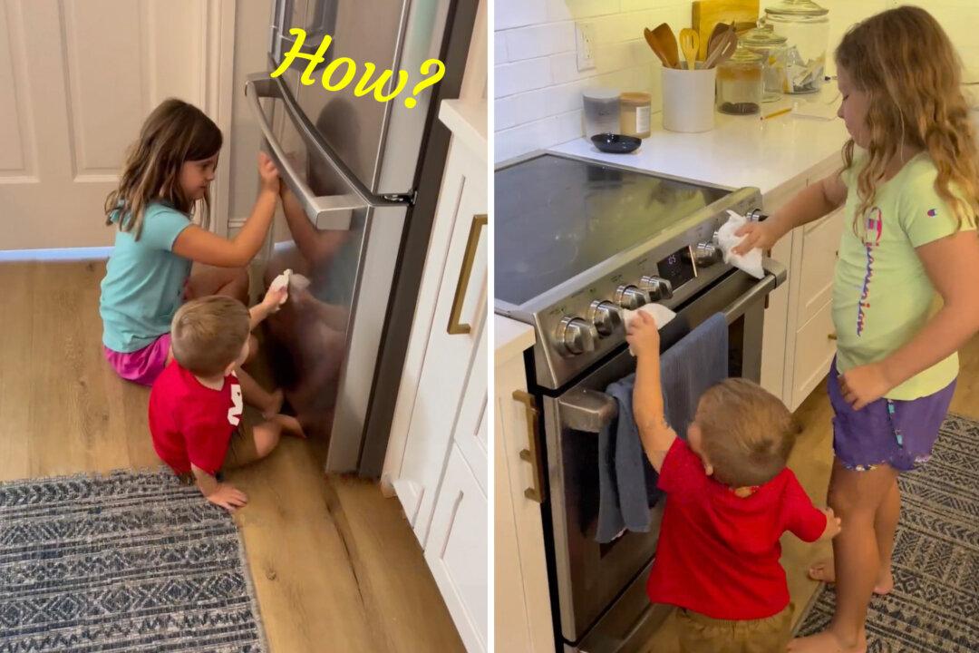 Parents Come Up With Excellent Fun Game to Get Kids Cleaning—and It Works: VIDEO