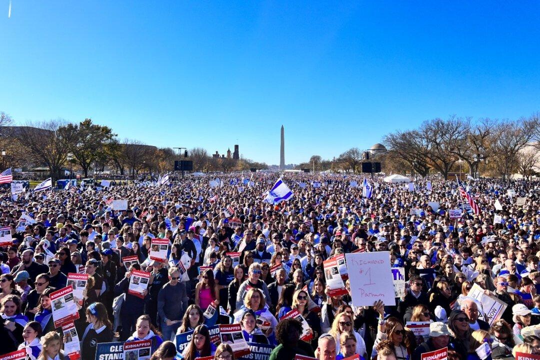 Thousands Rally in Support of Israel in Washington