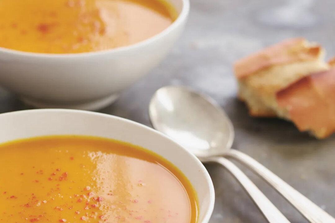 Autumn Carrot and Sweet Potato Soup