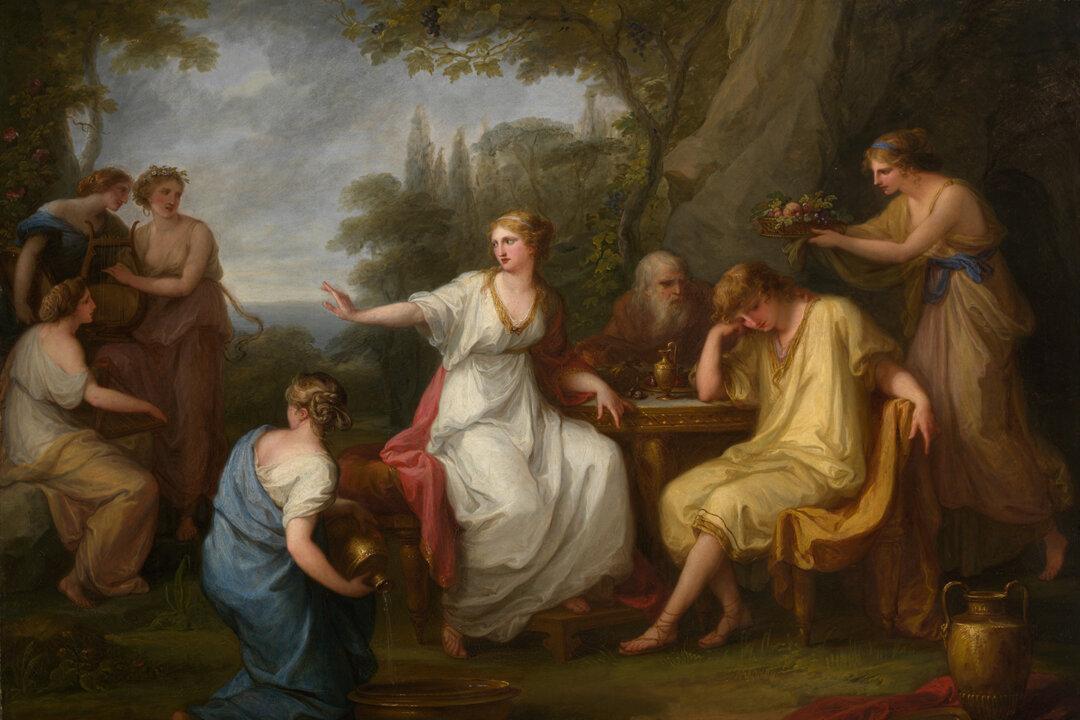 A Woman Artist Among Men of Letters