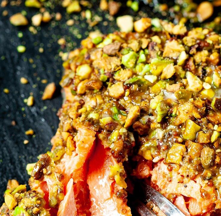 Pistachio Crusted Salmon