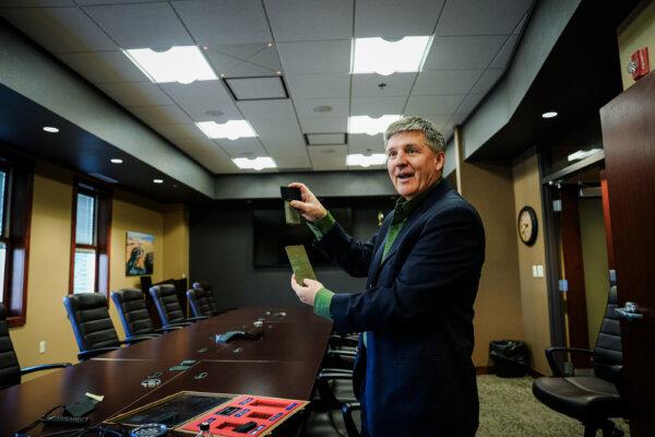 North Dakota Petroleum Council President Ron Ness in Bismarck, N.D., on Dec. 18, 2023. (Madalina Vasiliu/The Epoch Times)