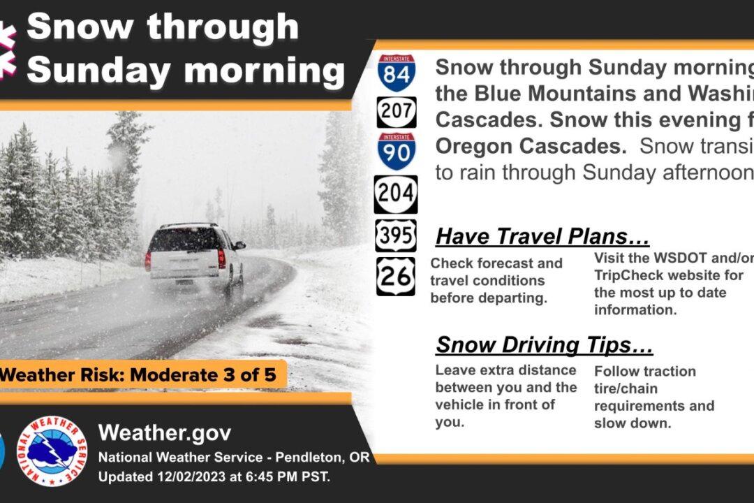 Winter Weather in Pacific Northwest Cuts Power to Thousands in Seattle, Dumps Snow on Cascades