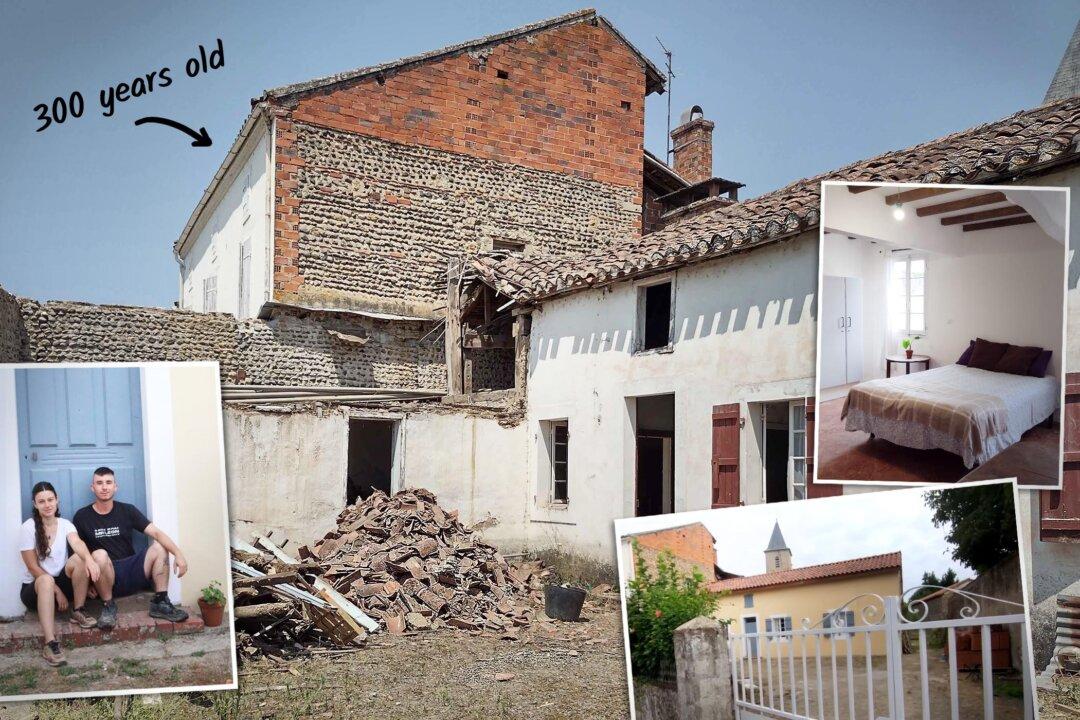 Couple Buy 300-Year-Old Battered House in South of France for $15,000 for Reno—See How It Looks Now