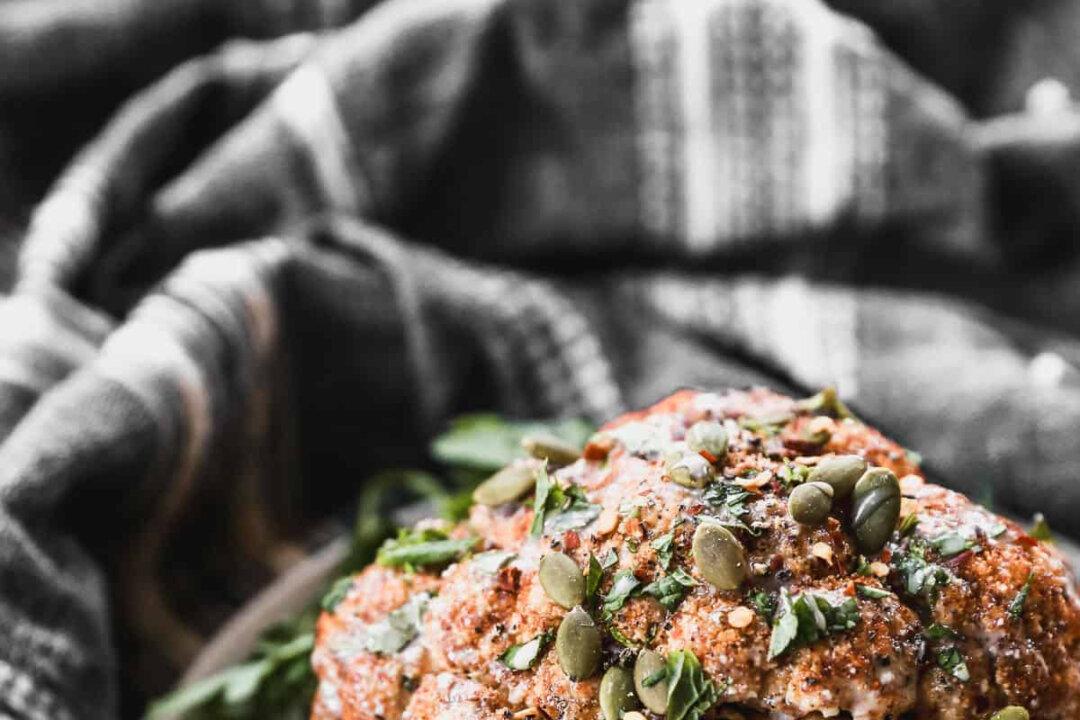 Whole Roasted Cauliflower