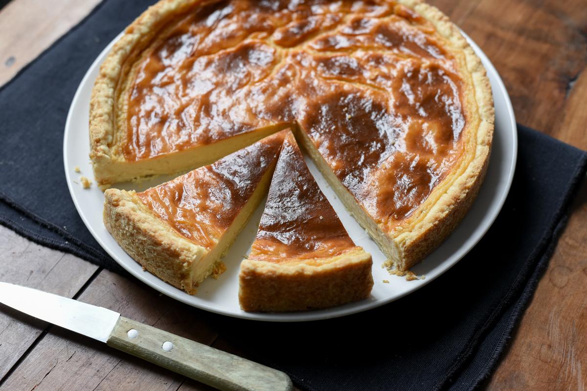 Snack Like a Parisian With a Slice of This Dreamy Custard Tart