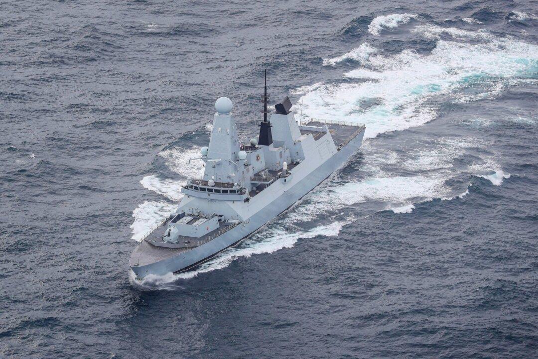 British Warship Shoots Down Suspected Attack Drone in Red Sea