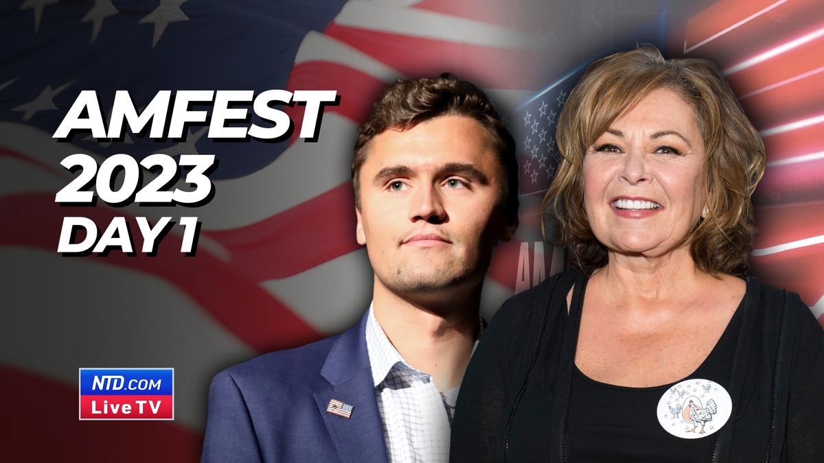 AmericaFest 2023–Day 1 With Charlie Kirk, Roseanne Barr, and More