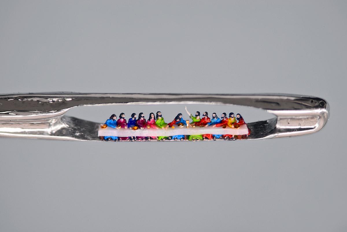 The Last Supper. (Courtesy of Paul Ward Photography via Willard Wigan)