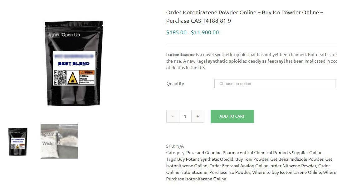 ANALYSIS: New Drug, Made in China, Just a Deadly Click Away